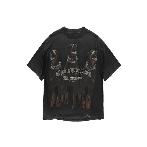 Represent Thoroughbred T-Shirt Vintage Black