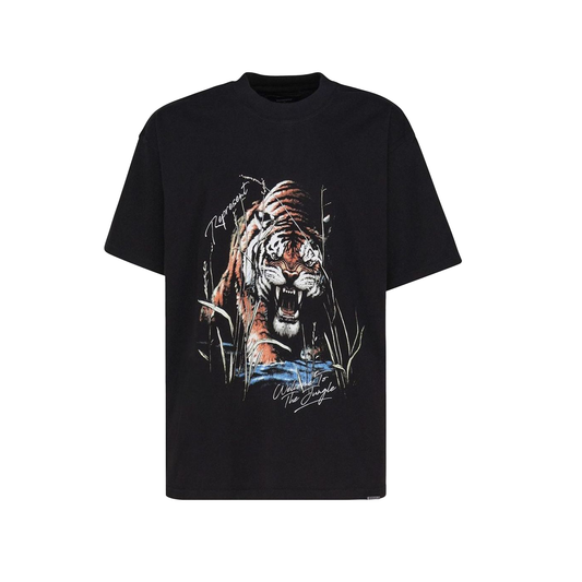 Represent Welcome To The Jungle Print Black T-Shirt