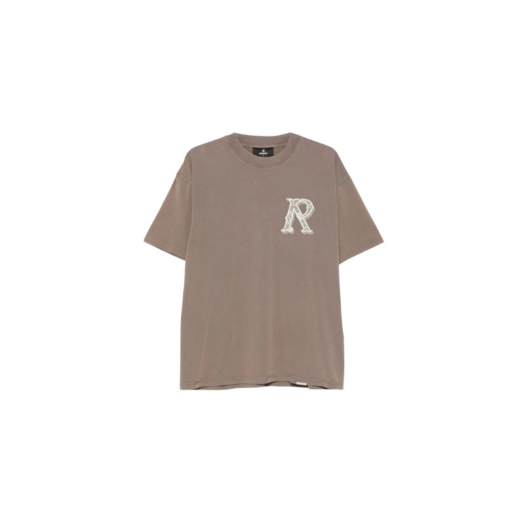 Represent Western Initial T-Shirt Dusty Brown