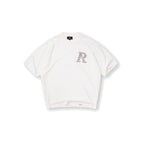 Represent Western Initial T-Shirt Flat White