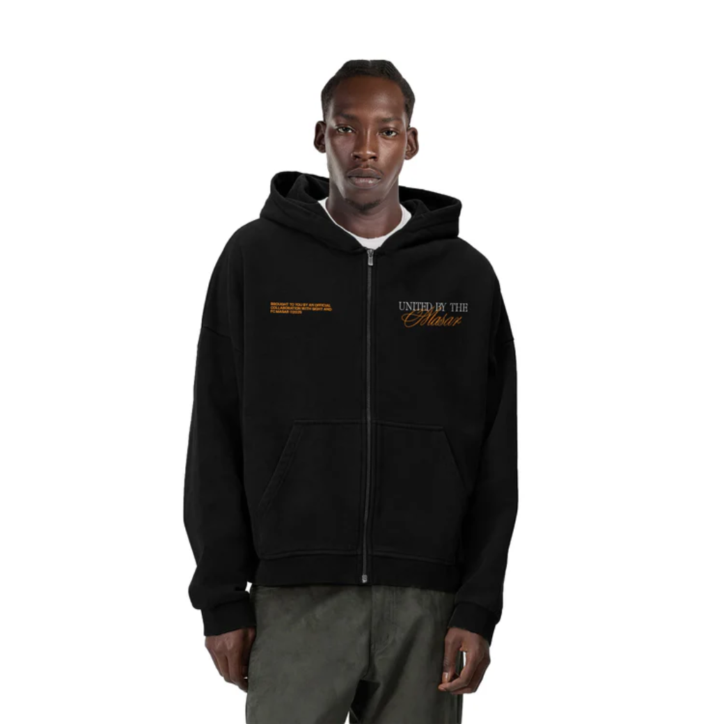 SIGHT FC Masar Black Zip Up