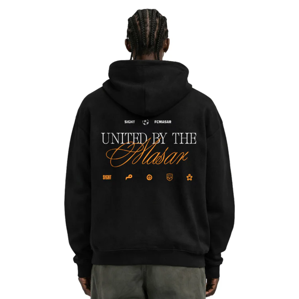 SIGHT FC Masar Black Zip Up