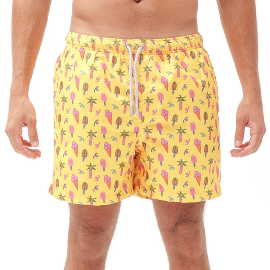 SIGHT Gelato Yellow Swim Shorts