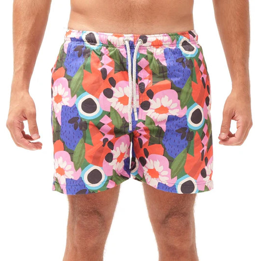 SIGHT Muai Patterned Swim Shorts