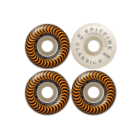 SPITFIRE WHEELS CLASSIC ORANGE 53mm