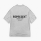 Represent Owners Club T-Shirt Ash Grey/Black