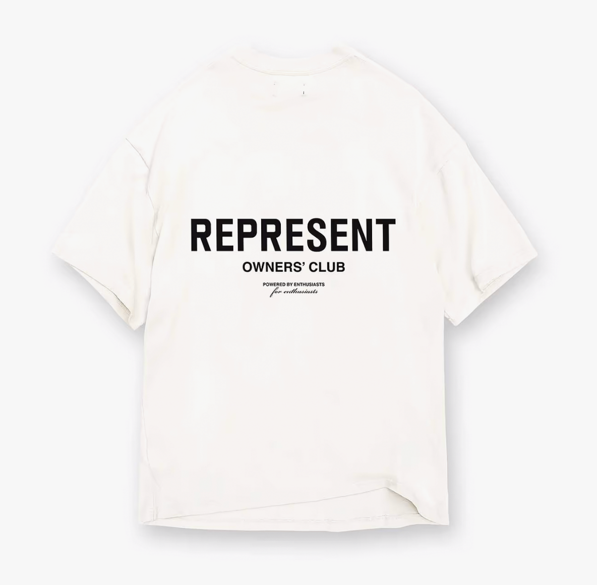 Represent Owners Club T-Shirt Flat White