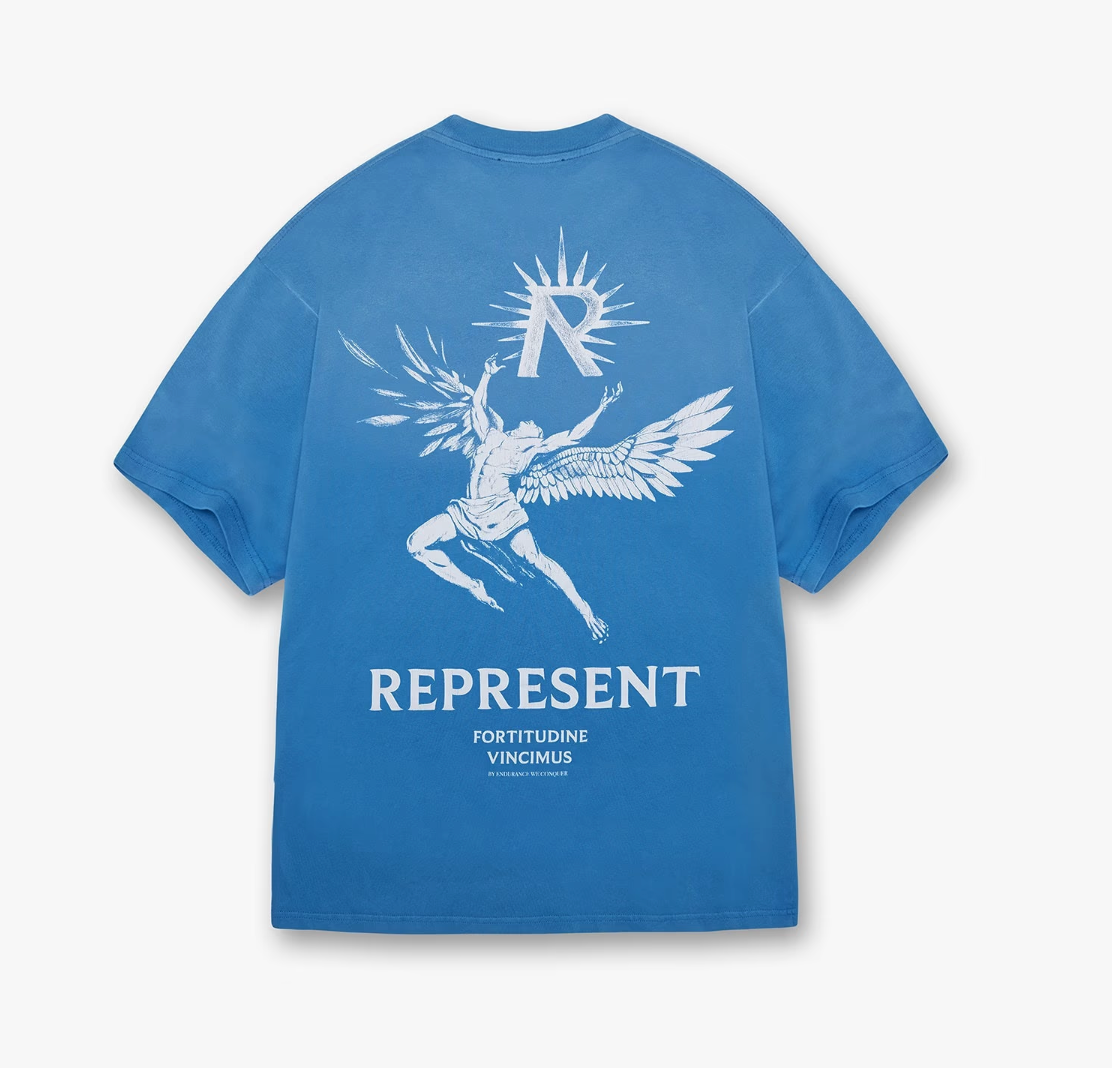 Represent Icarus T-Shirt Sky Blue