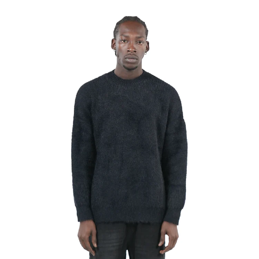 SIGHT Black Mohair Sweater