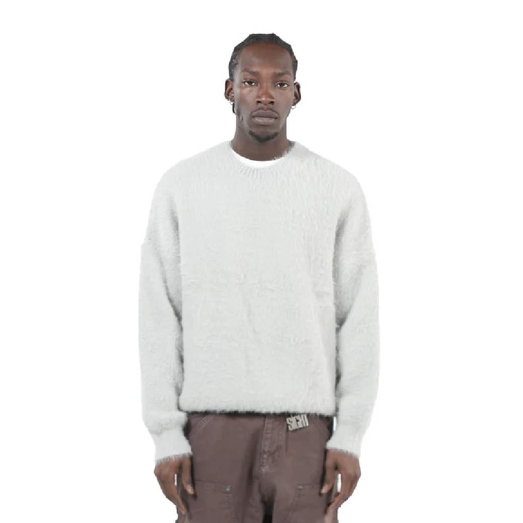 SIGHT Grey Mohair Sweater