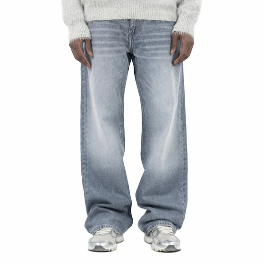 SIGHT Light Grey Unisex Jeans