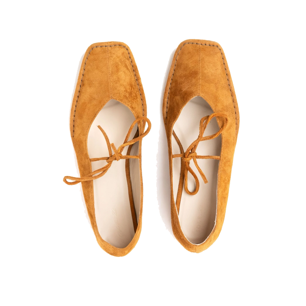 Sole 22 Quadra Mustard Suede
