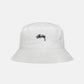 Stussy Stock Bucket Hat White