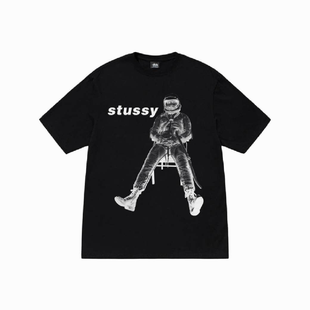 Stussy Astronaut T-Shirt Black