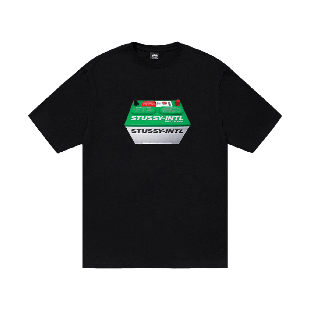Stussy Battery Black T-Shirt