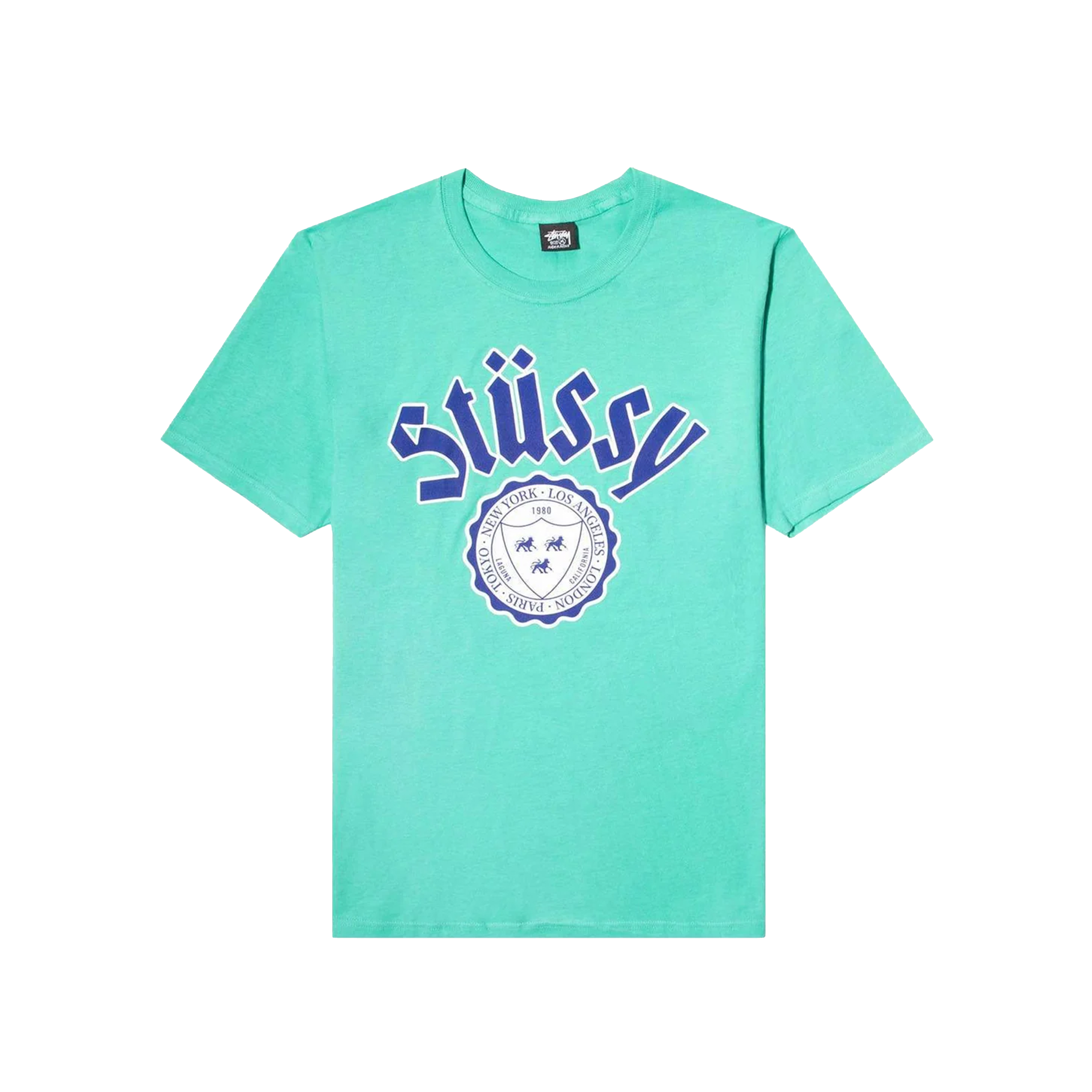 Stussy City Seal Green T-Shirt
