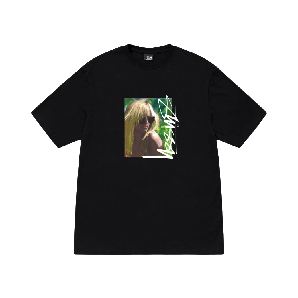 Stussy Laura Black T-Shirt