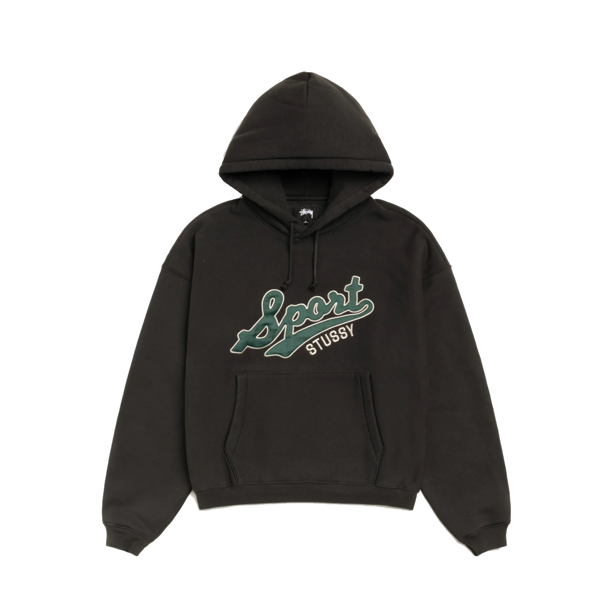 Stussy Satin Patch Oversized Hoodie