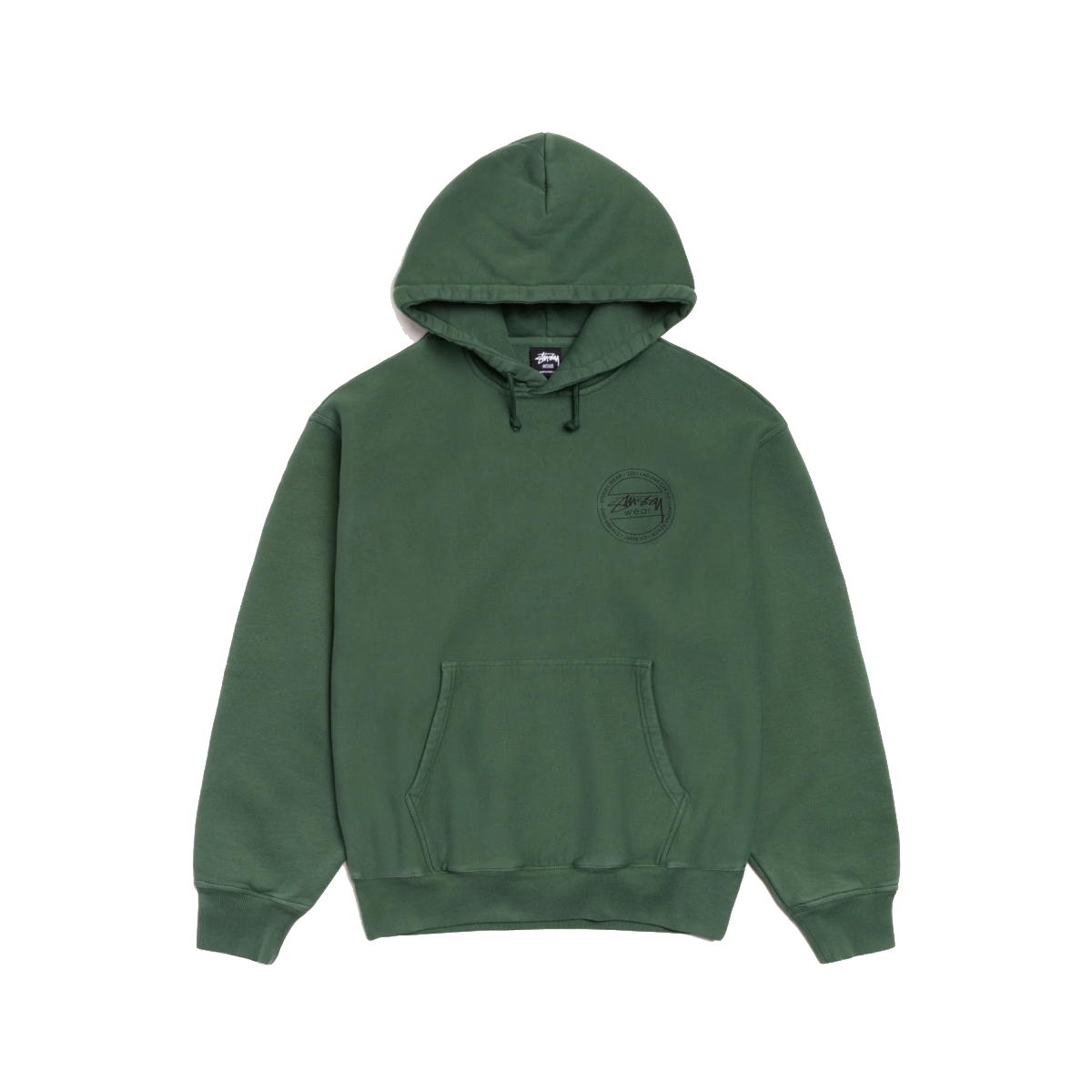 Stussy Wear Pigment Died Hoodie Pine