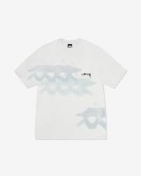 Stussy Low Tide Pigment Dyed White T-Shirt