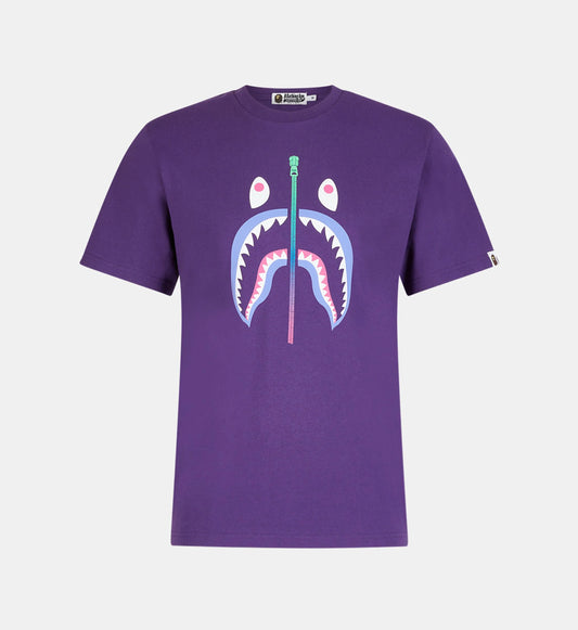 Bape Driot Shark Purple T-Shirt