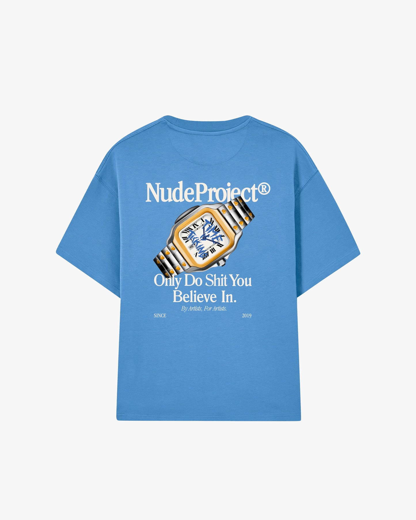 Nude Project Time Blue T-Shirt