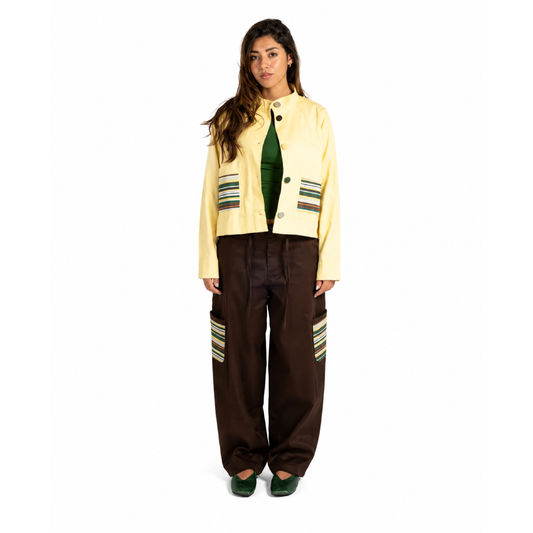 Tinfoil Butterfly Canyon Stripe Barrel Pants