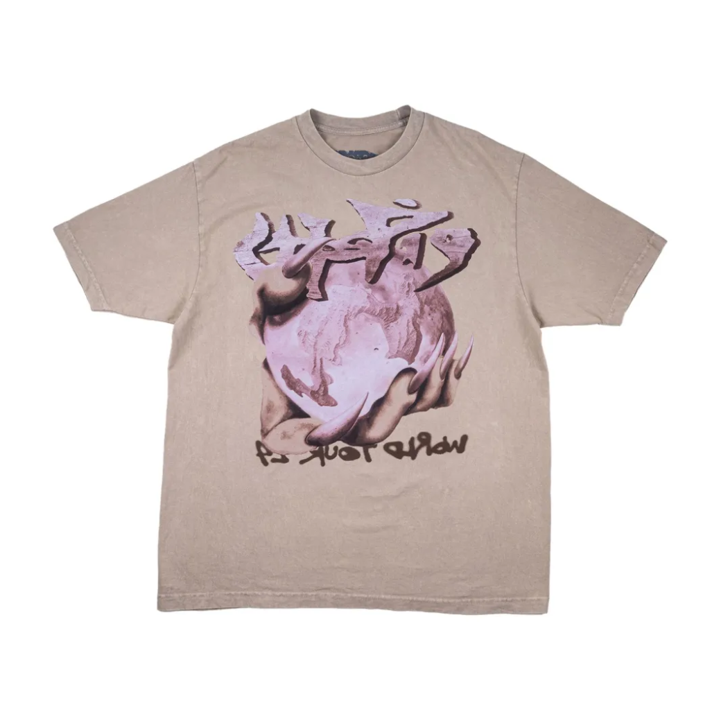 Travis Scott Utopia I Know Beige T-Shirt