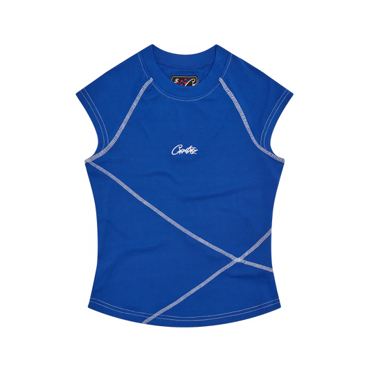 Corteiz WMNS RACER Blue Vest Top