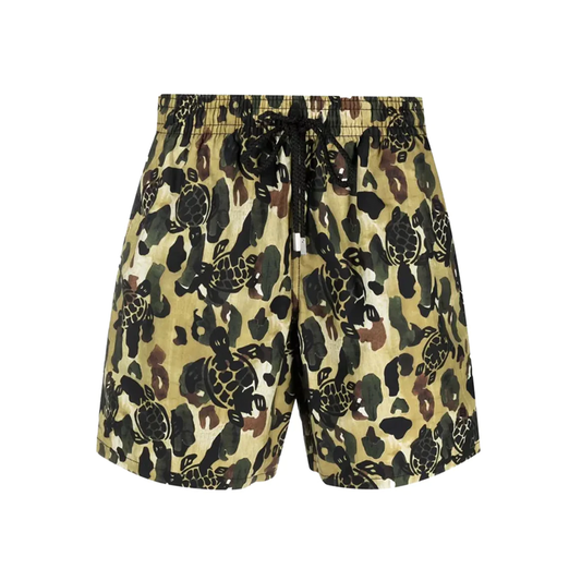 Vilebrequin x Palm Angels Men Swim Trunks Camouflage