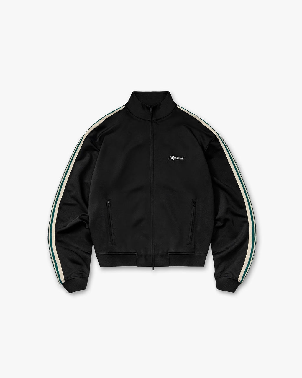 Represent Taped Track Black Jacket