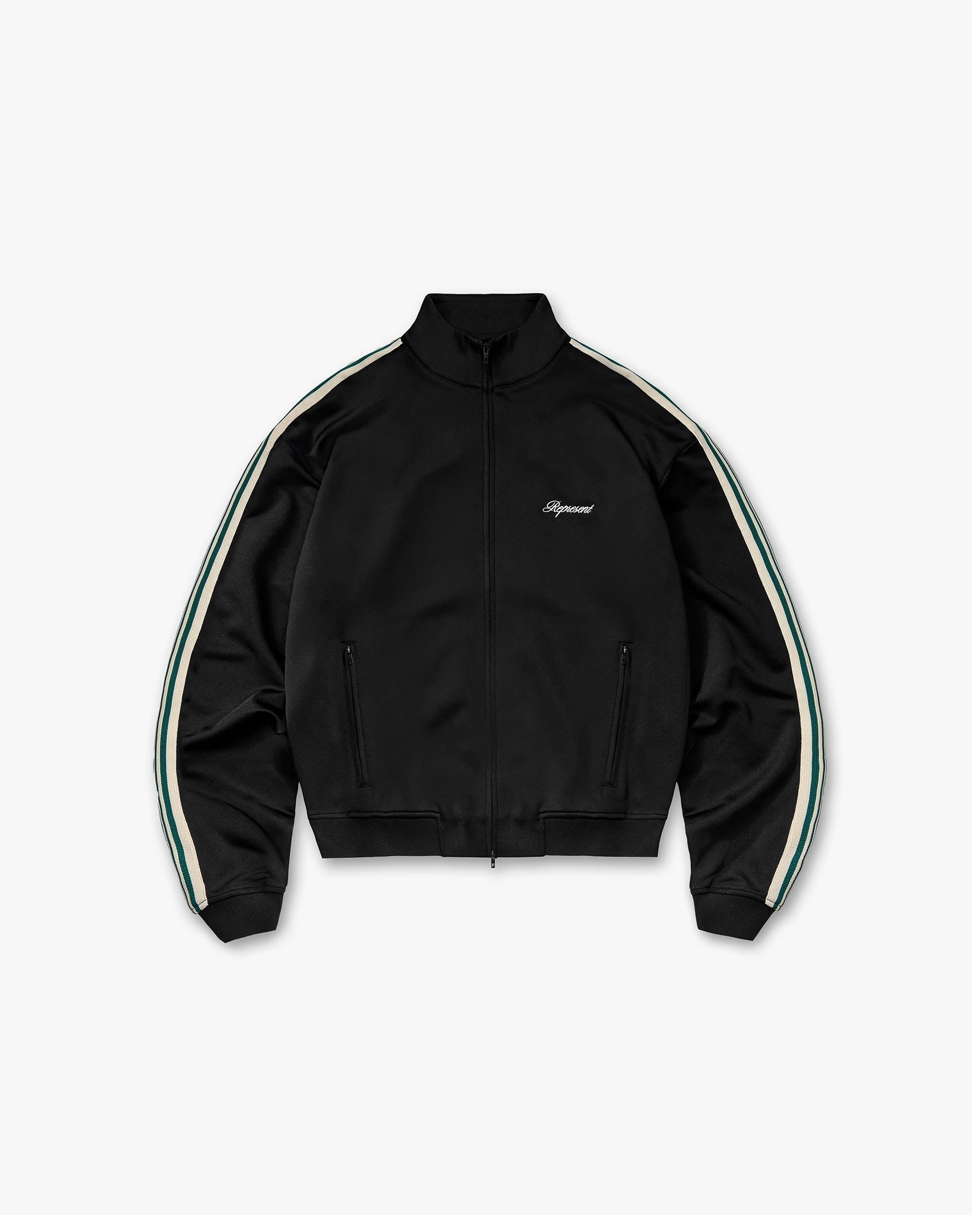 Represent Taped Track Black Jacket