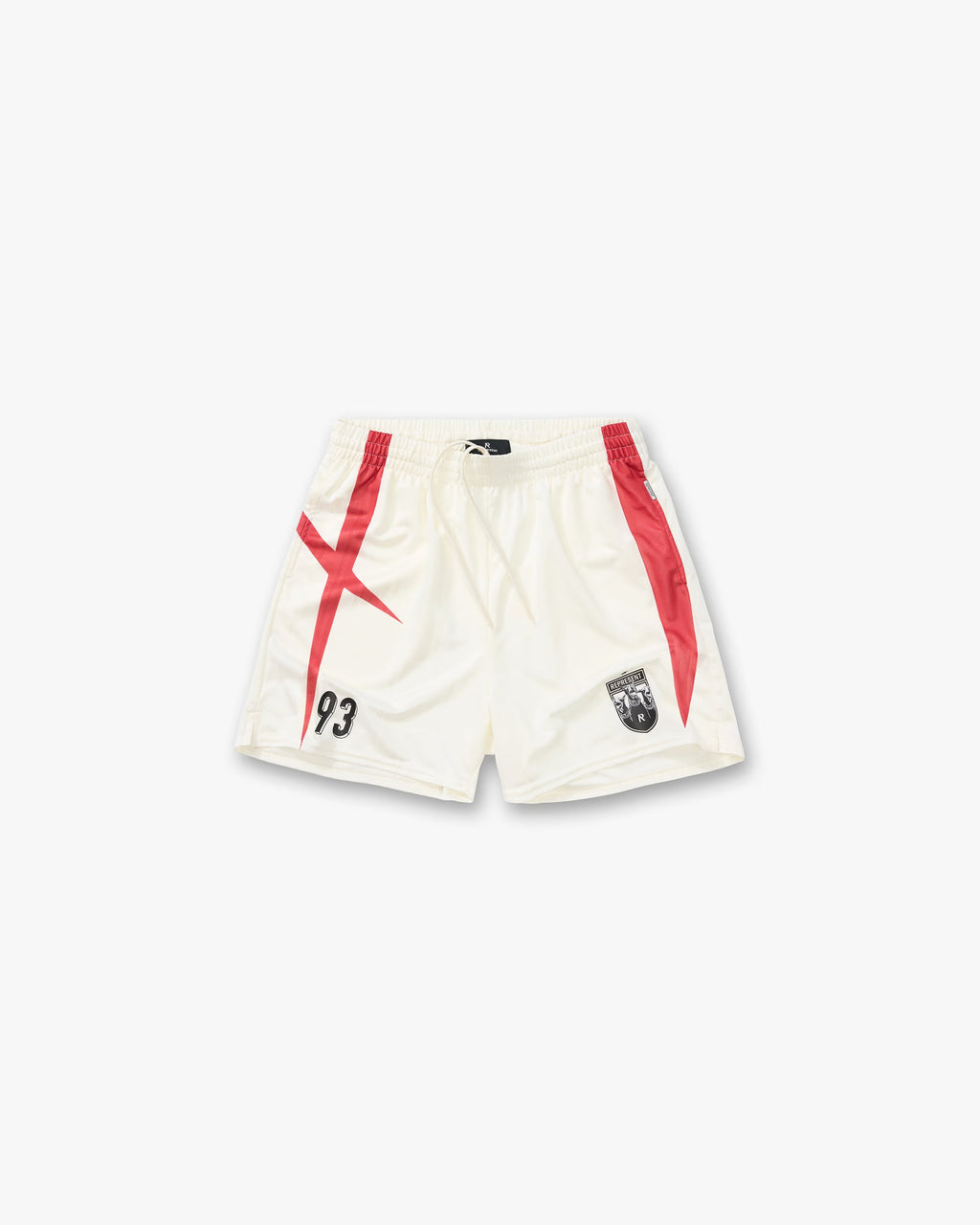 Represent Printed Spike Football Short Flat White