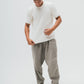 TakeOver Off White Basic Knit Tee