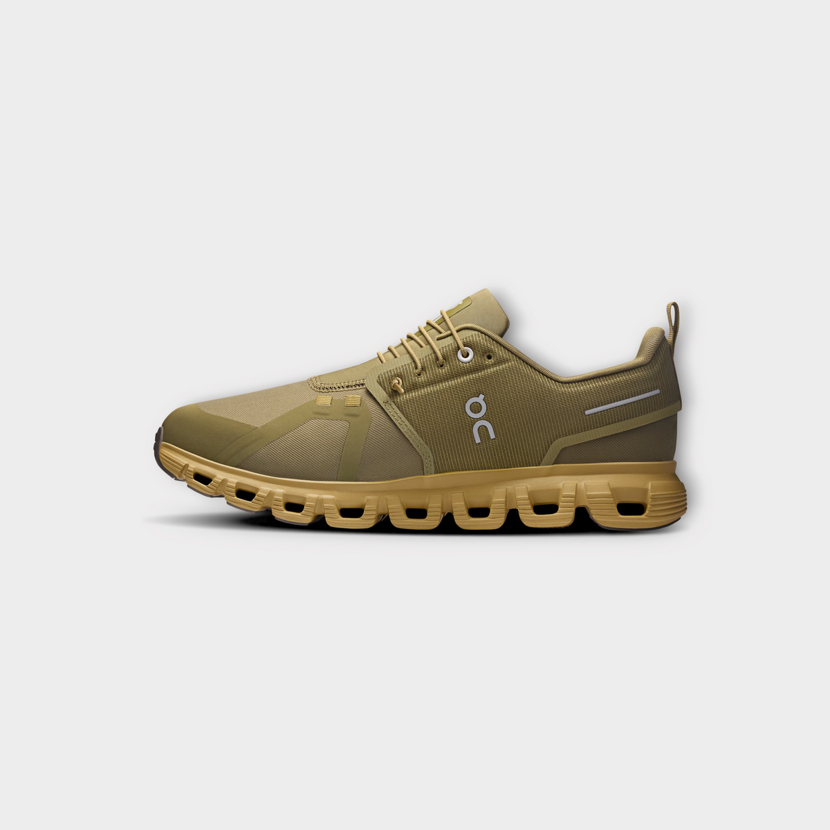 On Cloud 6 Waterproof Men Olive / Safari, view 2