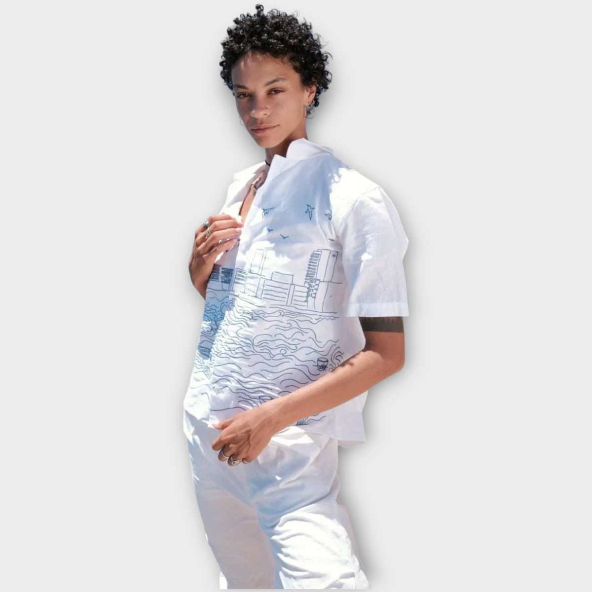 Alex Linen Shirt, view 4