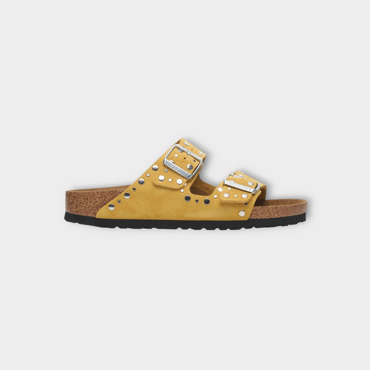 Birkenstock Arizona Rivet Studded Yellow