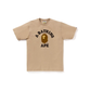 Bape College Beige T-Shirt