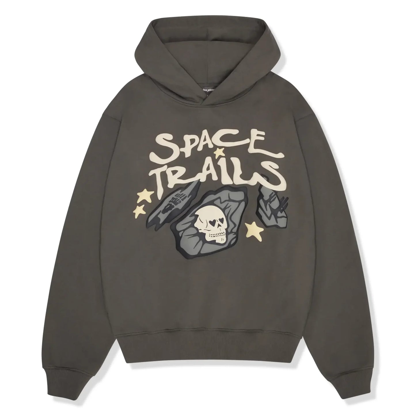 Broken Planet Space Trails Dark Grey Hoodie