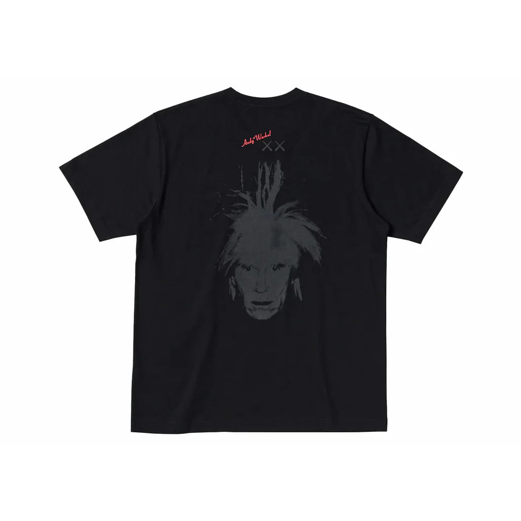 Kaws x Uniqlo Warhol Kids UT Graphic 476352  Black T-Shirt