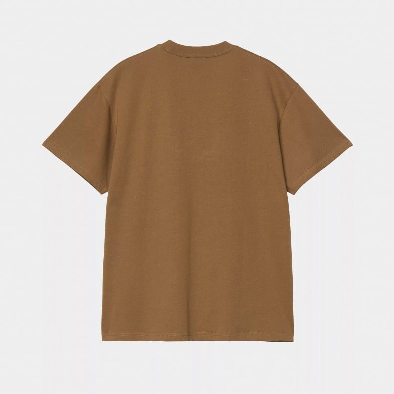 Carhartt WIP Pocket Heart Hamilton Brown T-Shirt