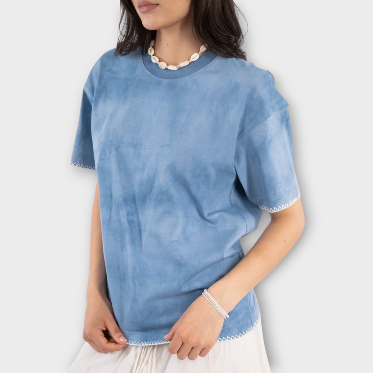Coddiwomple Cloud Tie Dye Tee, view 4