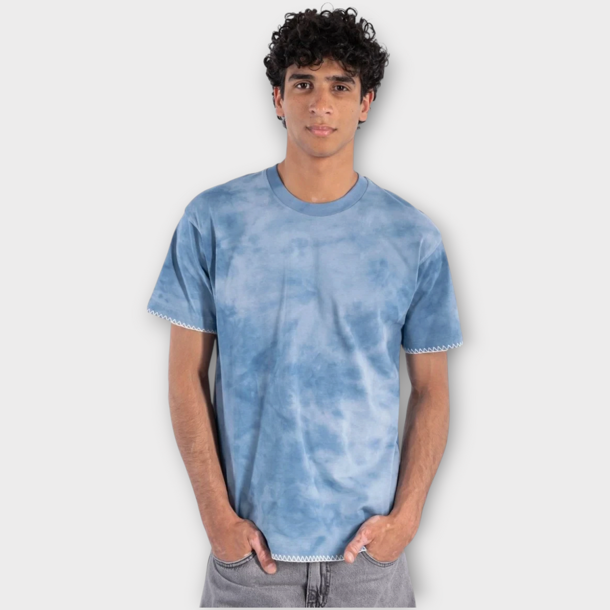 Coddiwomple Cloud Tie Dye Tee, view 2