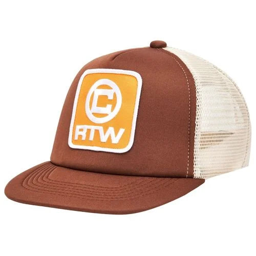 Corteiz Box Trucker Brown Cap