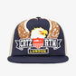 Corteiz Navy Dipset Eagle Trucker Cap