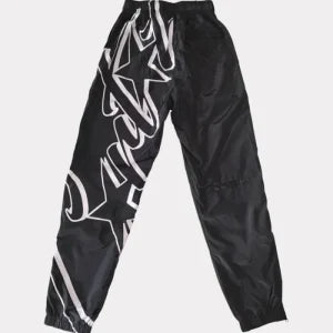 Corteiz Big Logo Black Track Pants