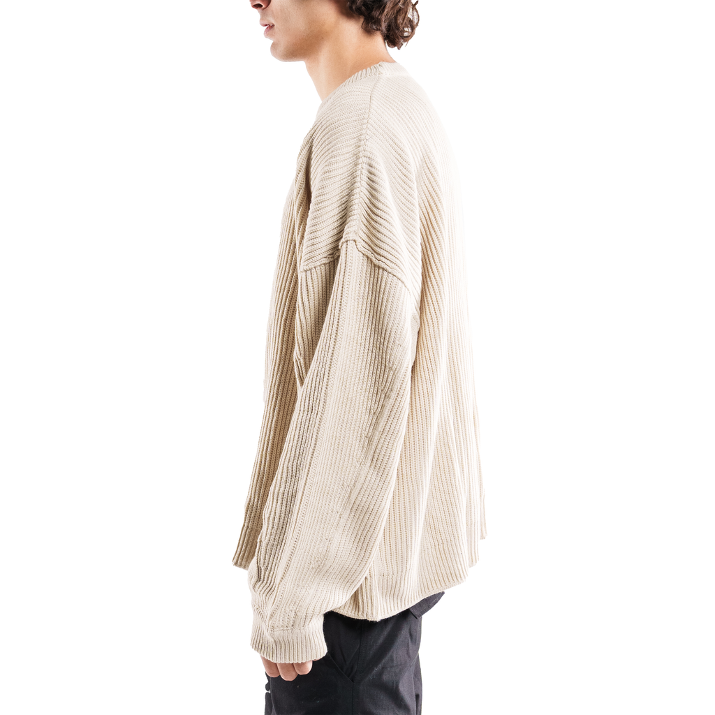 SIGHT Cream Knit Sweater