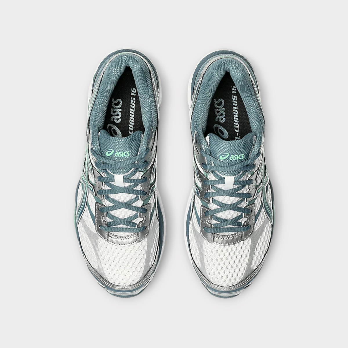 Asics GEL CUMULUS 16 White / Ironclad, view 4