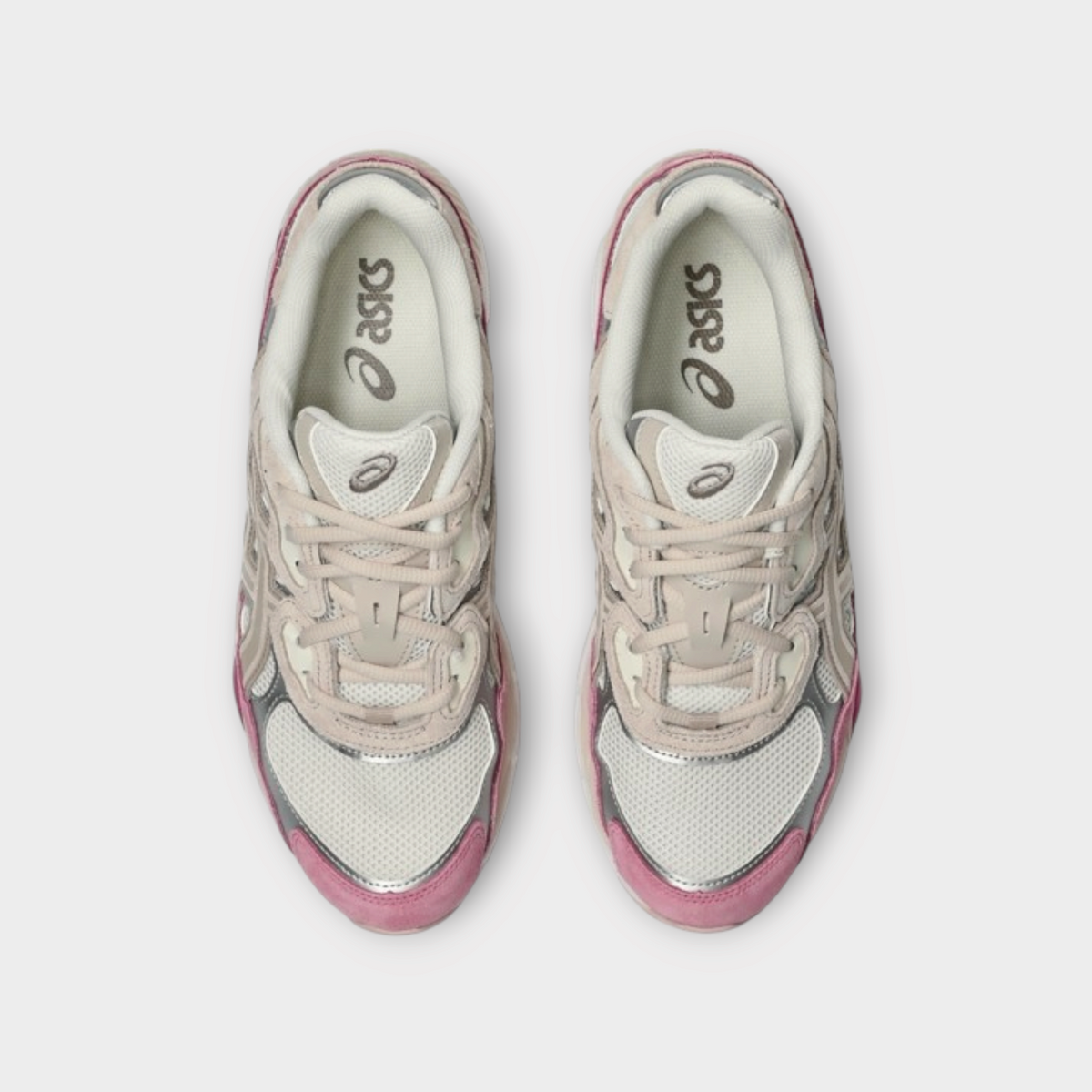 Asics GEL NYC Cream / Mineral Beige / Pink, view 4