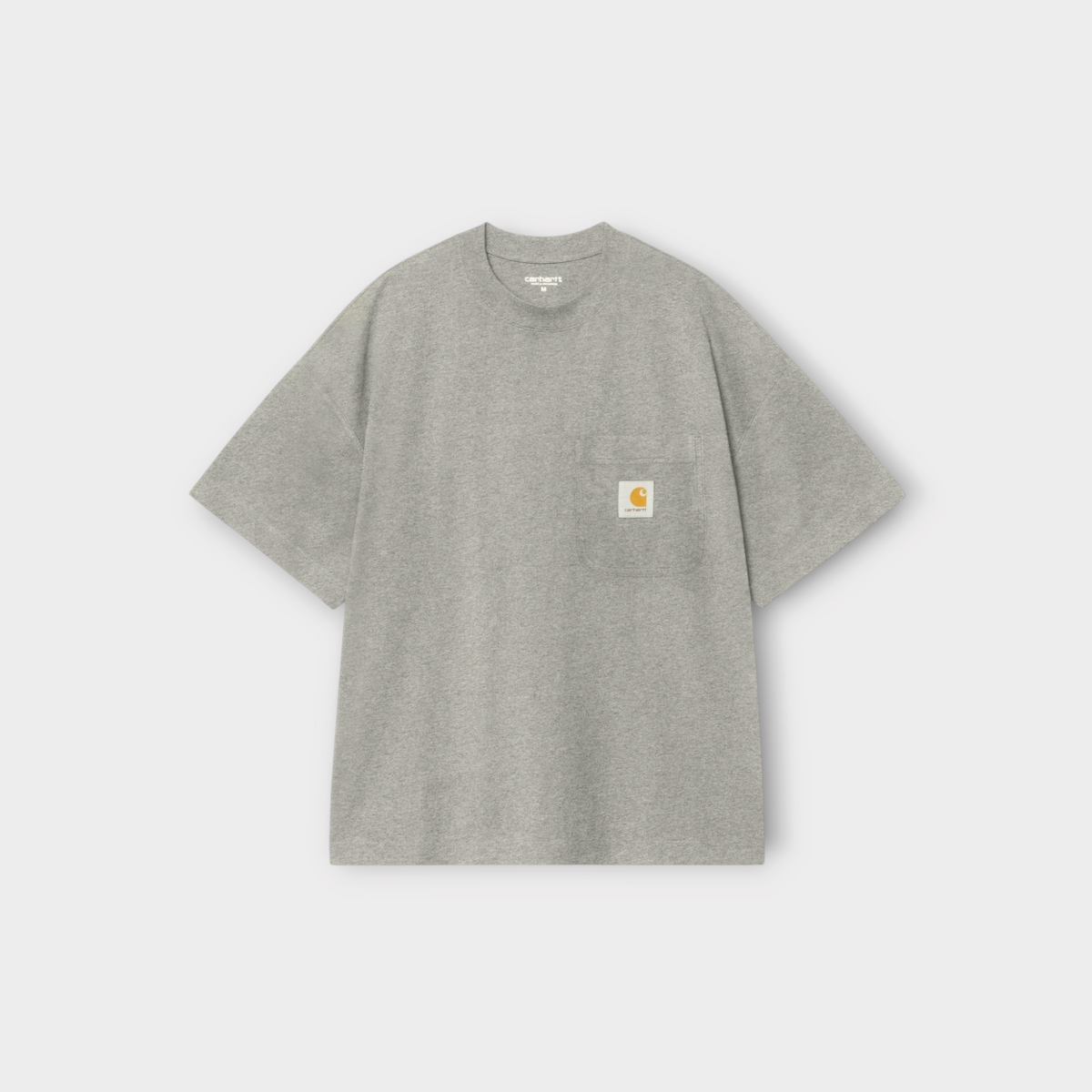 S/S Work Pocket Tee Grey Heather, view 1